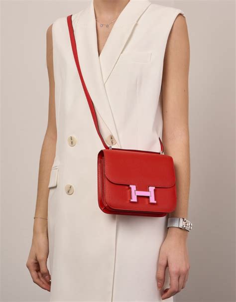 hermes constance rouge de coeur|Hermès Rouge de Coeur Constance 18cm of Epsom Leather with .